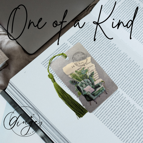 Reading Chair Dictionary Acrylic Bookmark