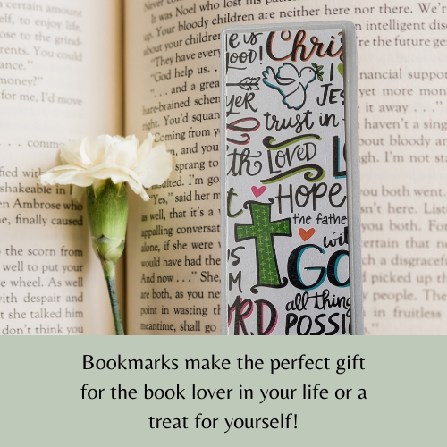 Religious Words Laminated Bookmark