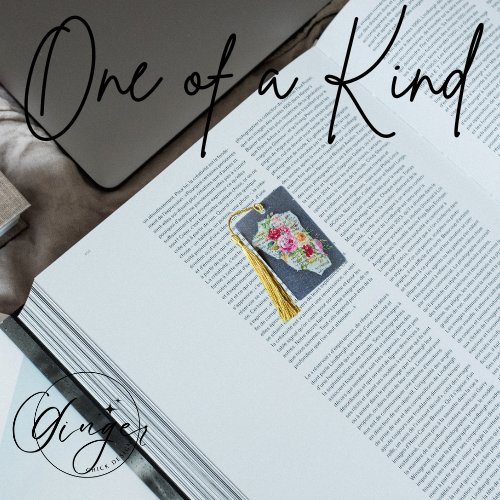 Rose Bouquet Dictionary Acrylic Bookmark