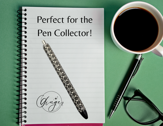 Silver Flowers Joy Gel Pen