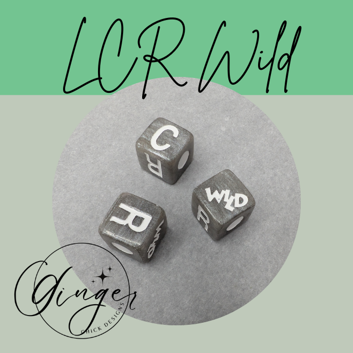 Silver LCRWild Dice