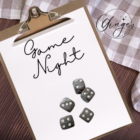 Silver Small Dice Set