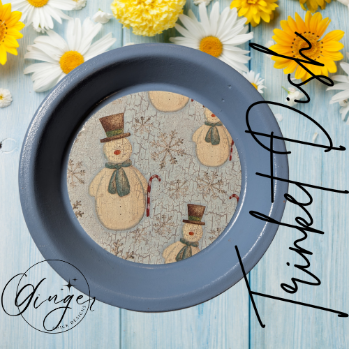 Snowman Trinket Dish