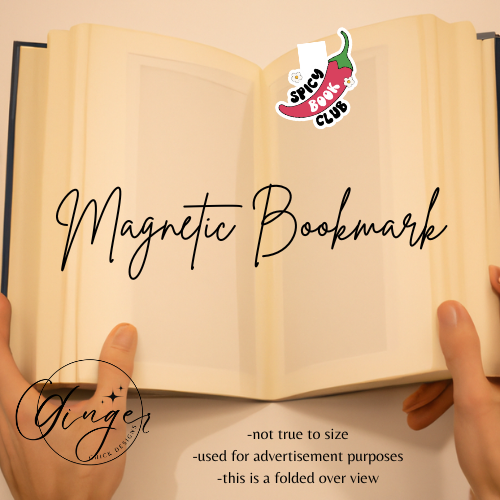 Spicy Book Club Magnetic Bookmark