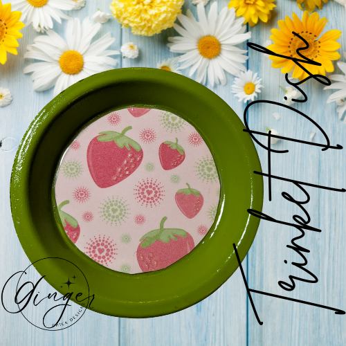 Strawberry Trinket Dish