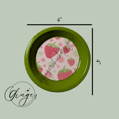 Strawberry Trinket Dish