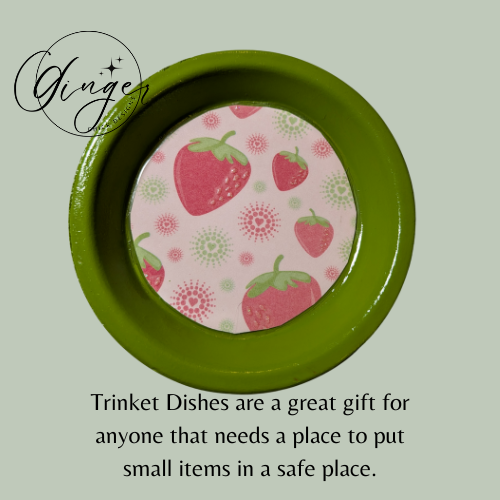Strawberry Trinket Dish