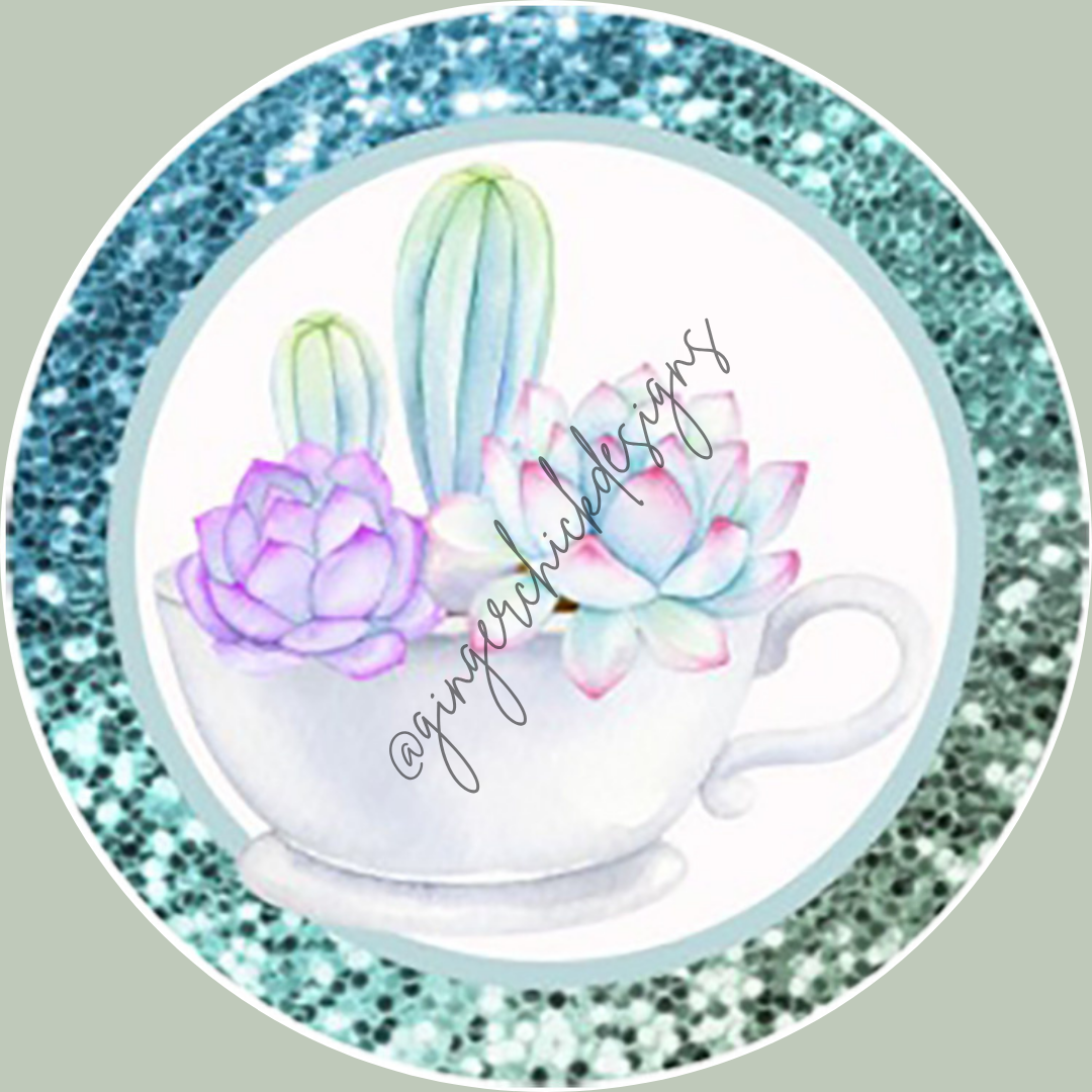 Succulent Cup 3-Inch Paperclip Bookmark