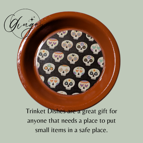 Sugar Skull Trinket Dish
