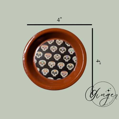Sugar Skull Trinket Dish