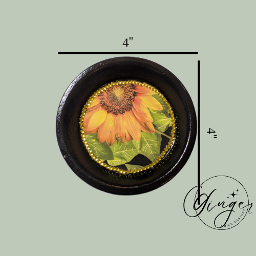Sunflower Trinket Dish