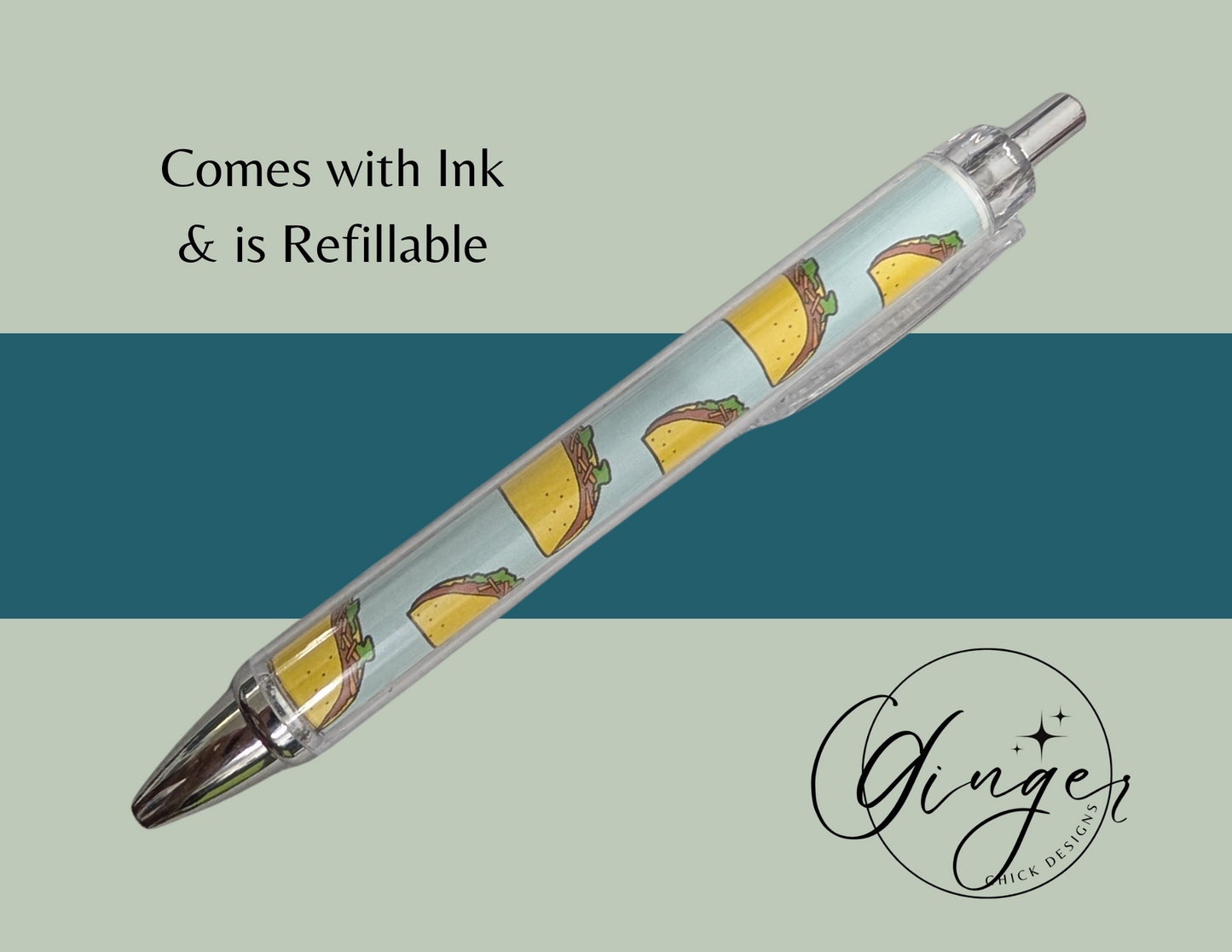 Taco Lovers Gel Pen