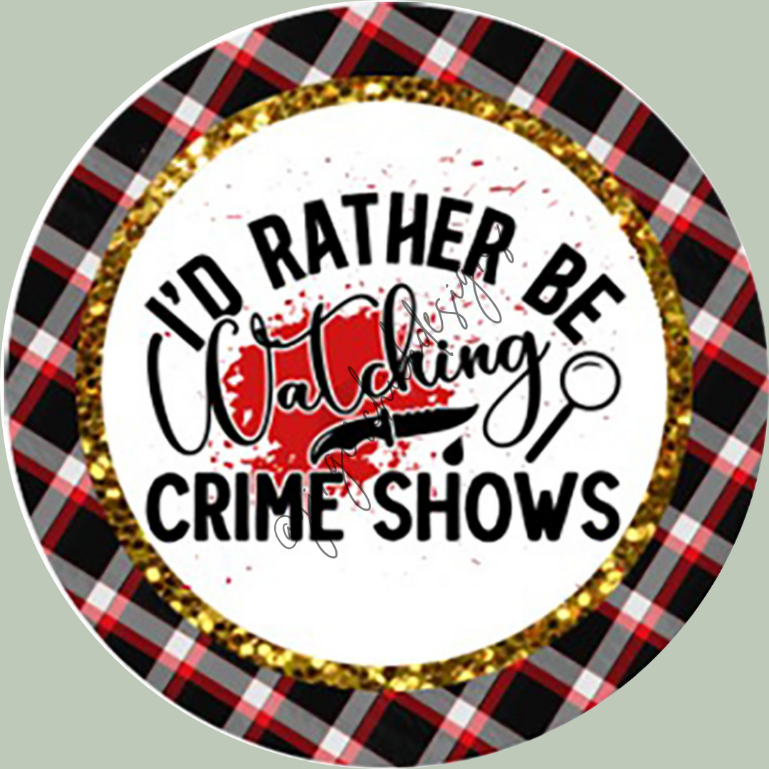 True Crime 3-Inch Paperclip Bookmark
