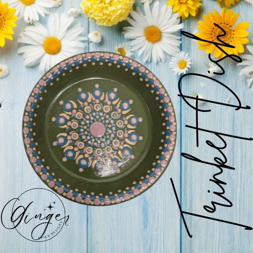 Victoria Era Mandala Trinket Dish