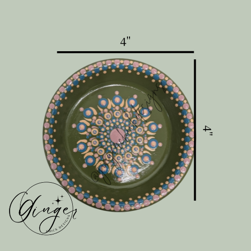 Victoria Era Mandala Trinket Dish