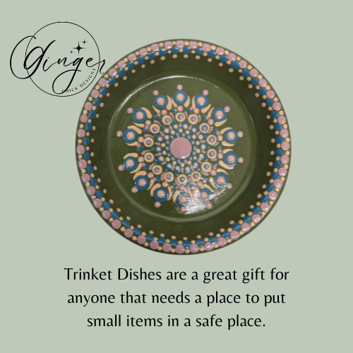 Victoria Era Mandala Trinket Dish