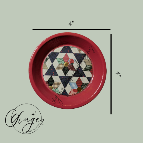 Quilt Trinket Dish