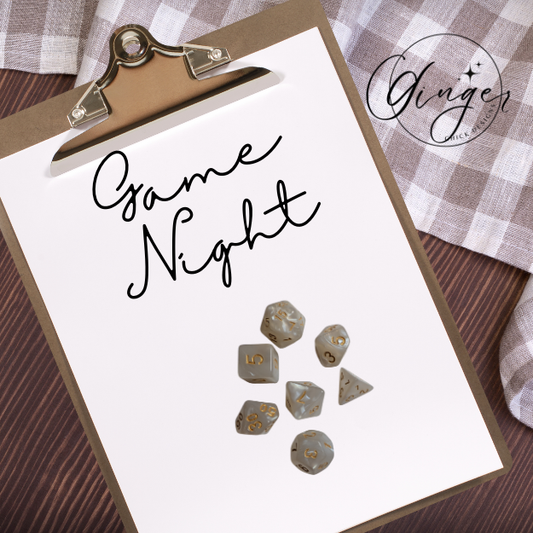 White Pearl Dice Set