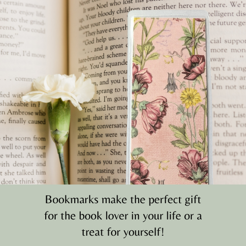 Wild Flowers Laminated Bookmark