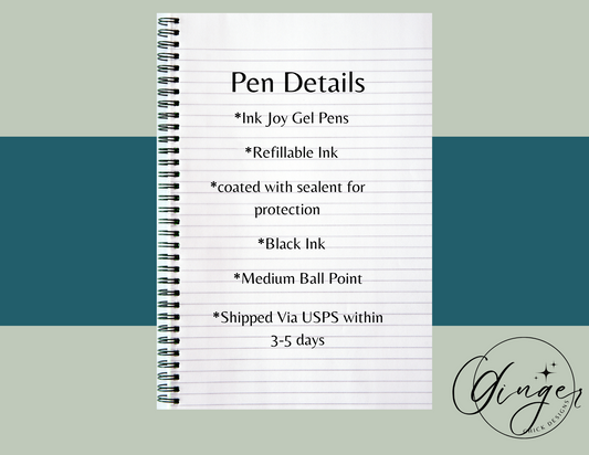 Black and Gold Diamond Art Ink Joy Gel Pen