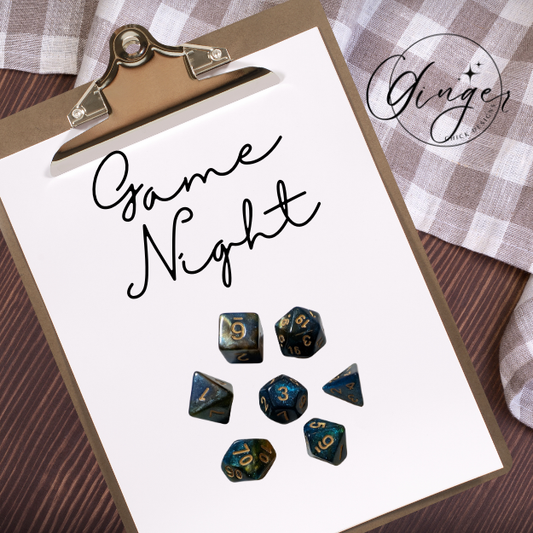 Eldritch Nebula Dice Set