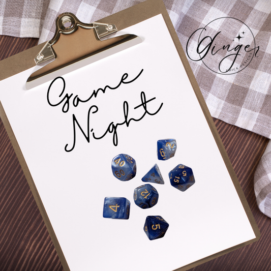 Frozen Depths Dice Set