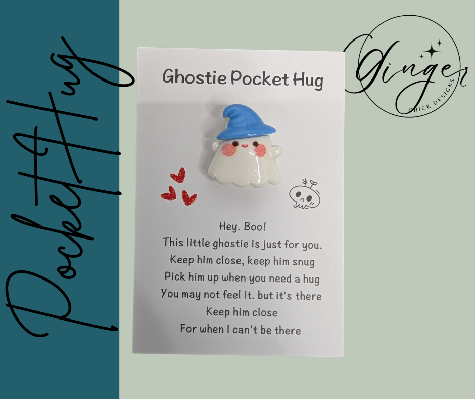 Blue Ghost Pocket Hug