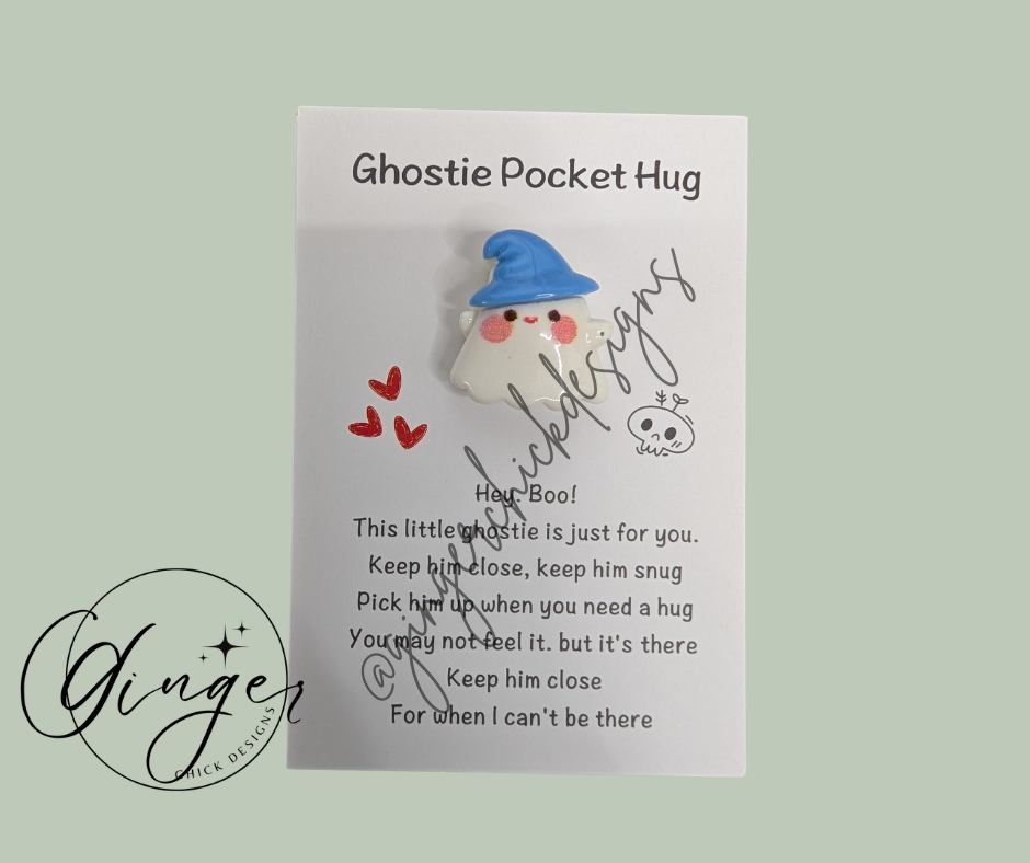 Blue Ghost Pocket Hug