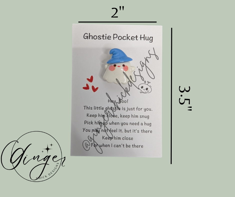 Blue Ghost Pocket Hug