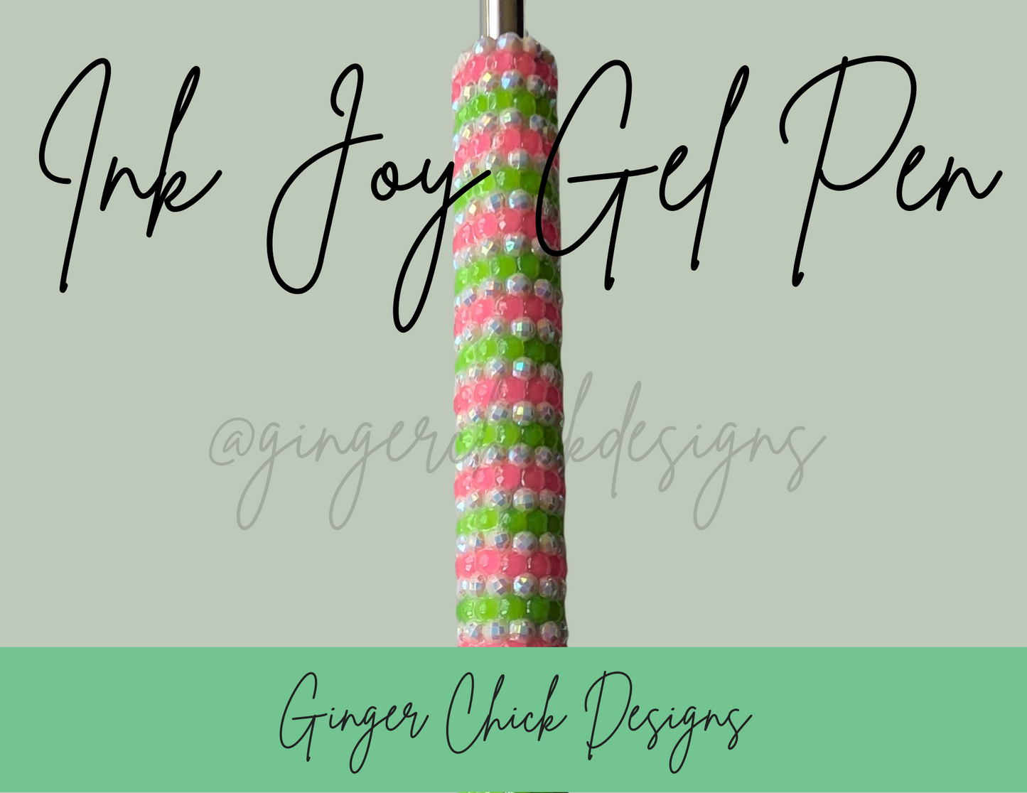 Bright Stripes Diamond Art Ink Joy Gel Pen