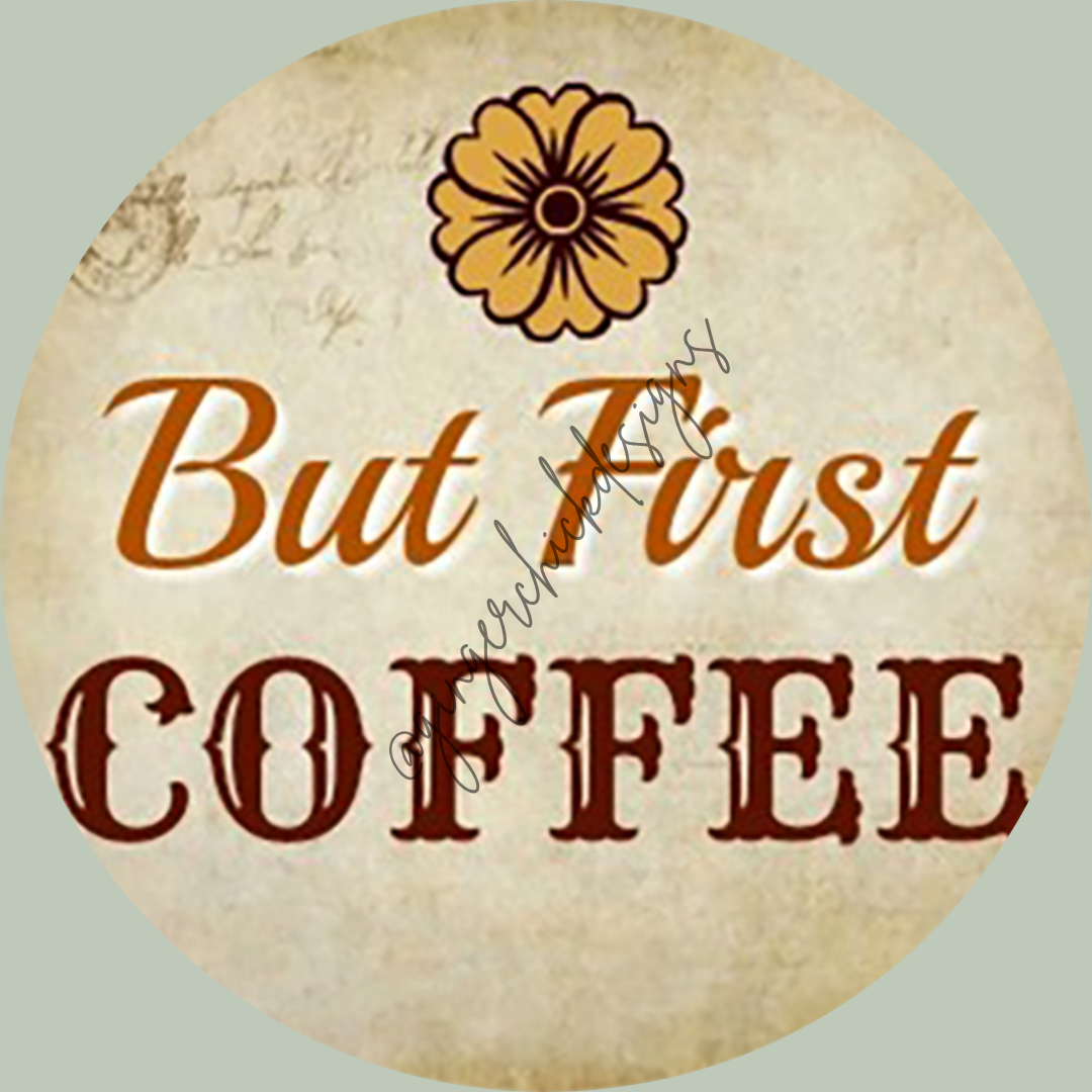 But First Coffee 3-Inch Paperclip Bookmark