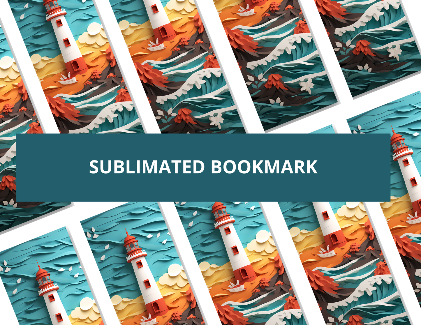 3D Lighthouse Bookmark