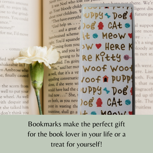 Dog and Cat Lover Laminated Bookmark