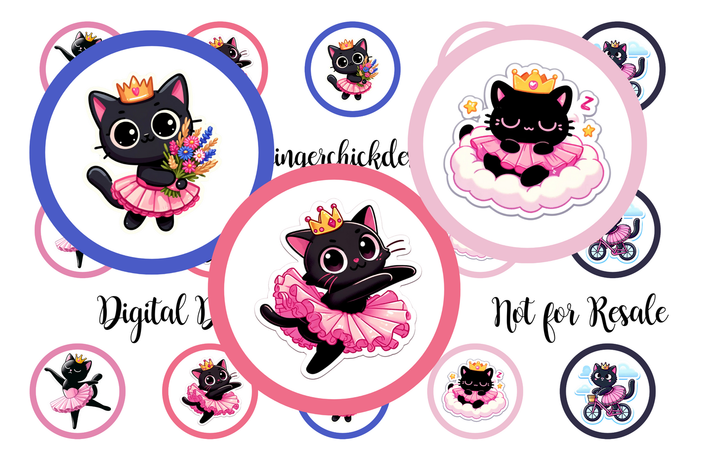 Black Kitty Bottle Cap Images