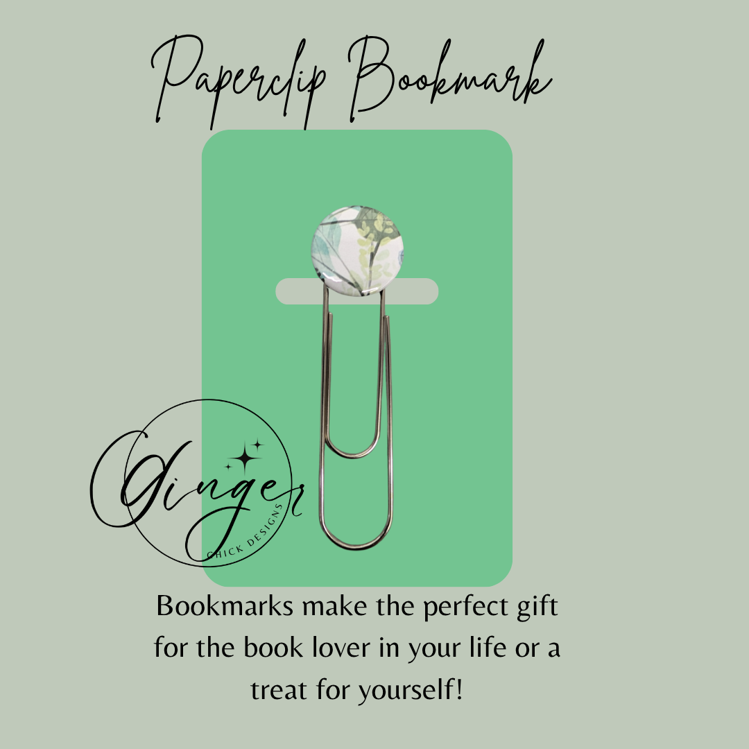 Eucalyptus 3-Inch Paperclip Bookmark