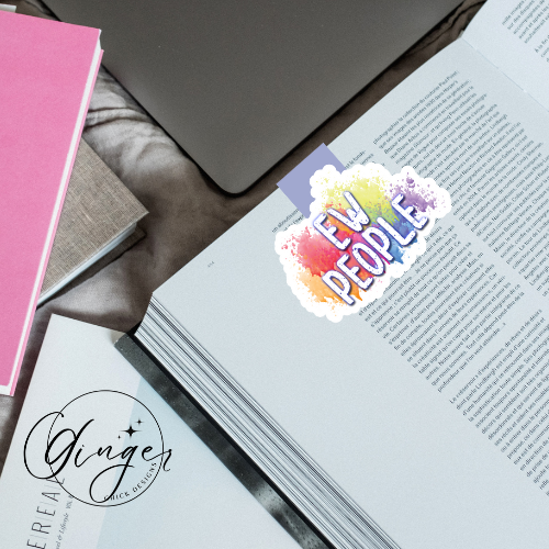 Ew People Magnetic Bookmark