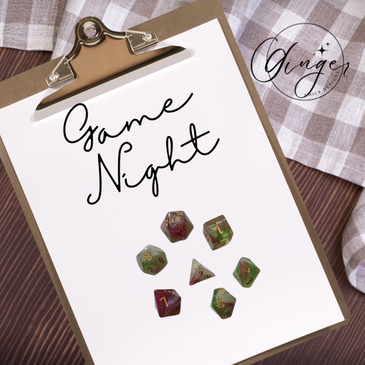 Enchanted Grove DND Dice Set