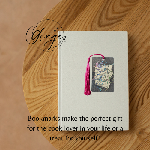 Holographic Rose Dictionary Acrylic Bookmark