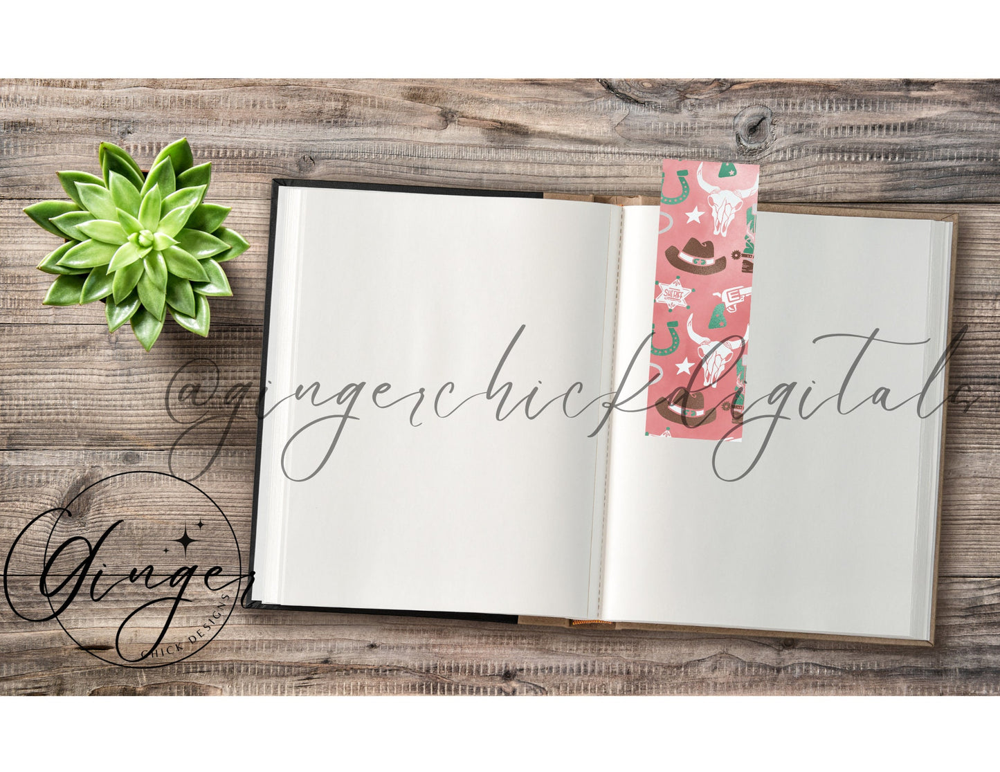 Cowgirl - digital bookmark, digital download, book lovers, reading, inspirational
