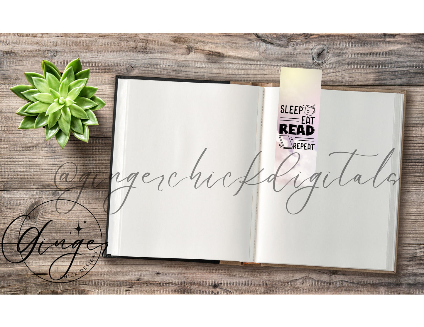 Reading is Magical - digital bookmark, digital download, book lovers, reading