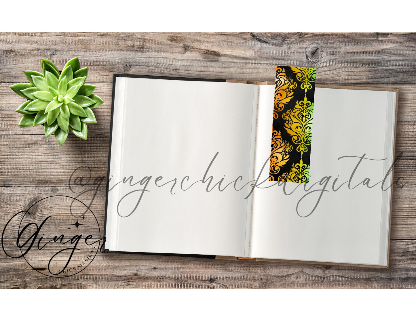 Rainbow Filigree - digital bookmark, digital download, book lovers, reading, inspirational