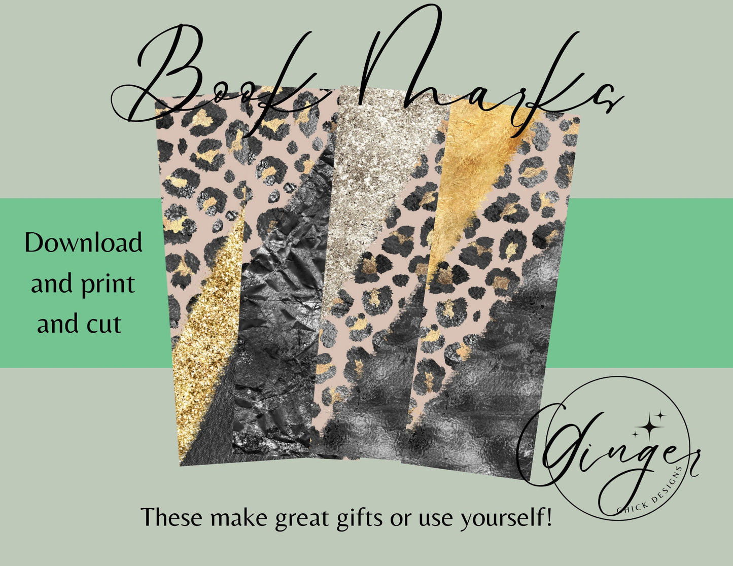 Leopard - digital bookmark, digital download, book lovers, reading, inspirational, not all those who wander