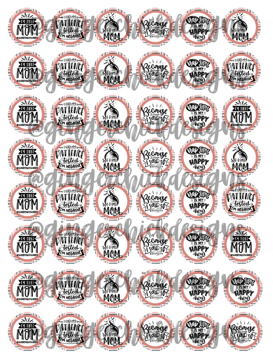 F Bomb Mom Bottle Cap Images