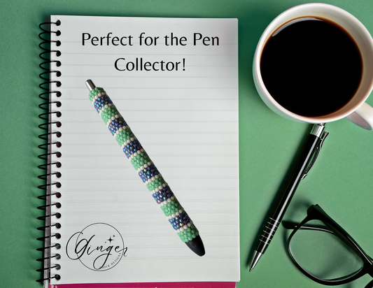 Mint and Purple Diamond Art Ink Joy Gel Pen