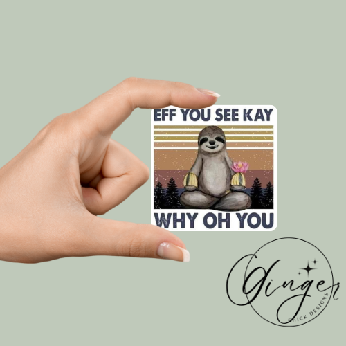 Eff you See 2x2 Magnet
