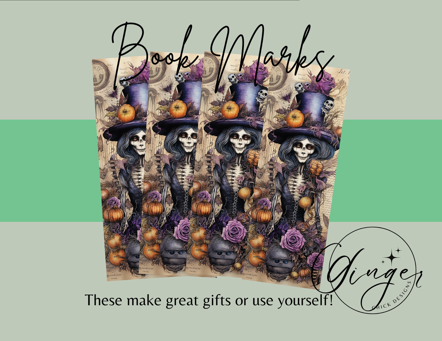 Madam Halloween Bookmark