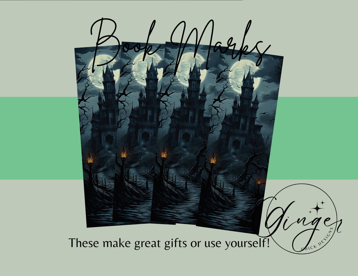 Spooky Castle Bookmark