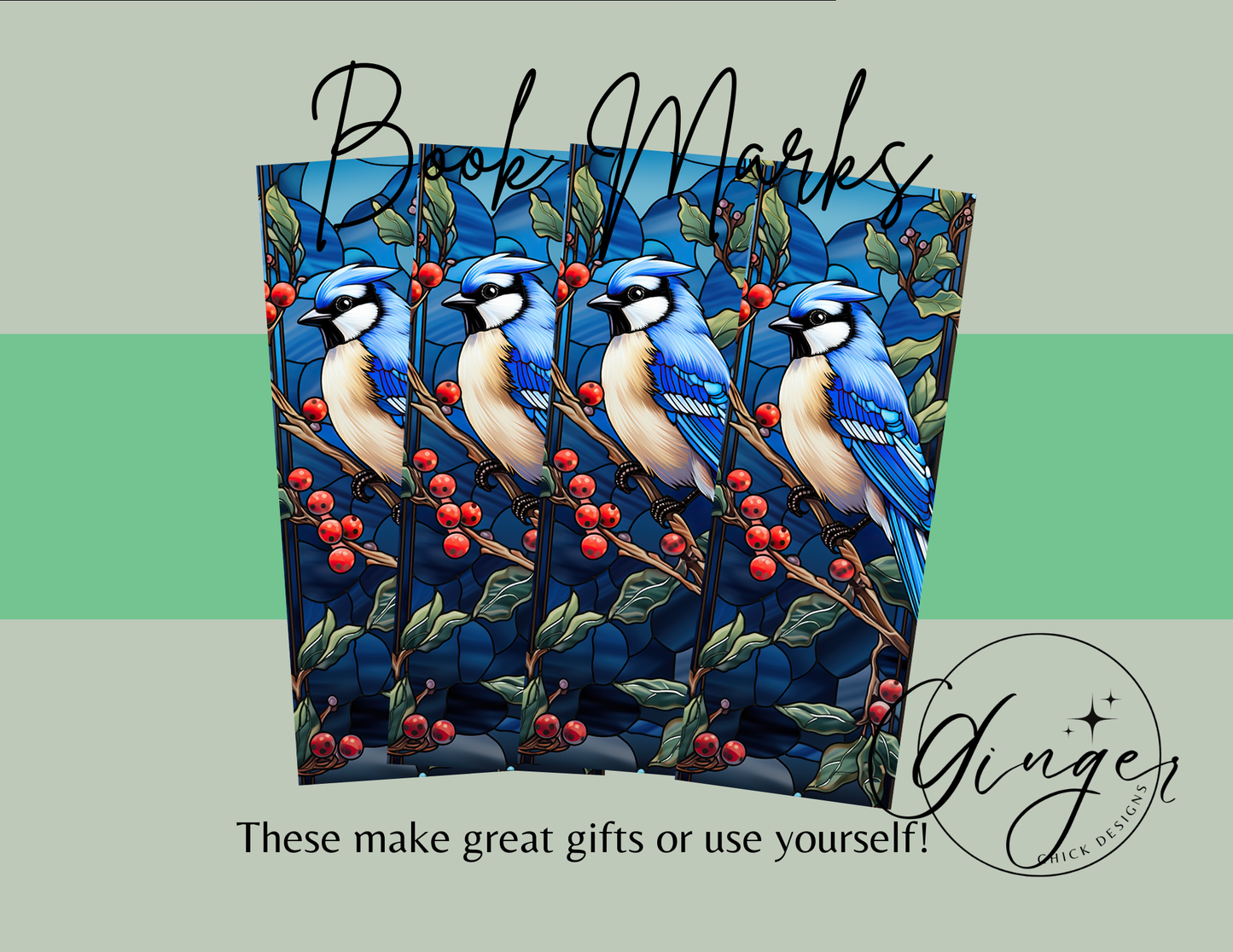 Blue Jay Bookmark
