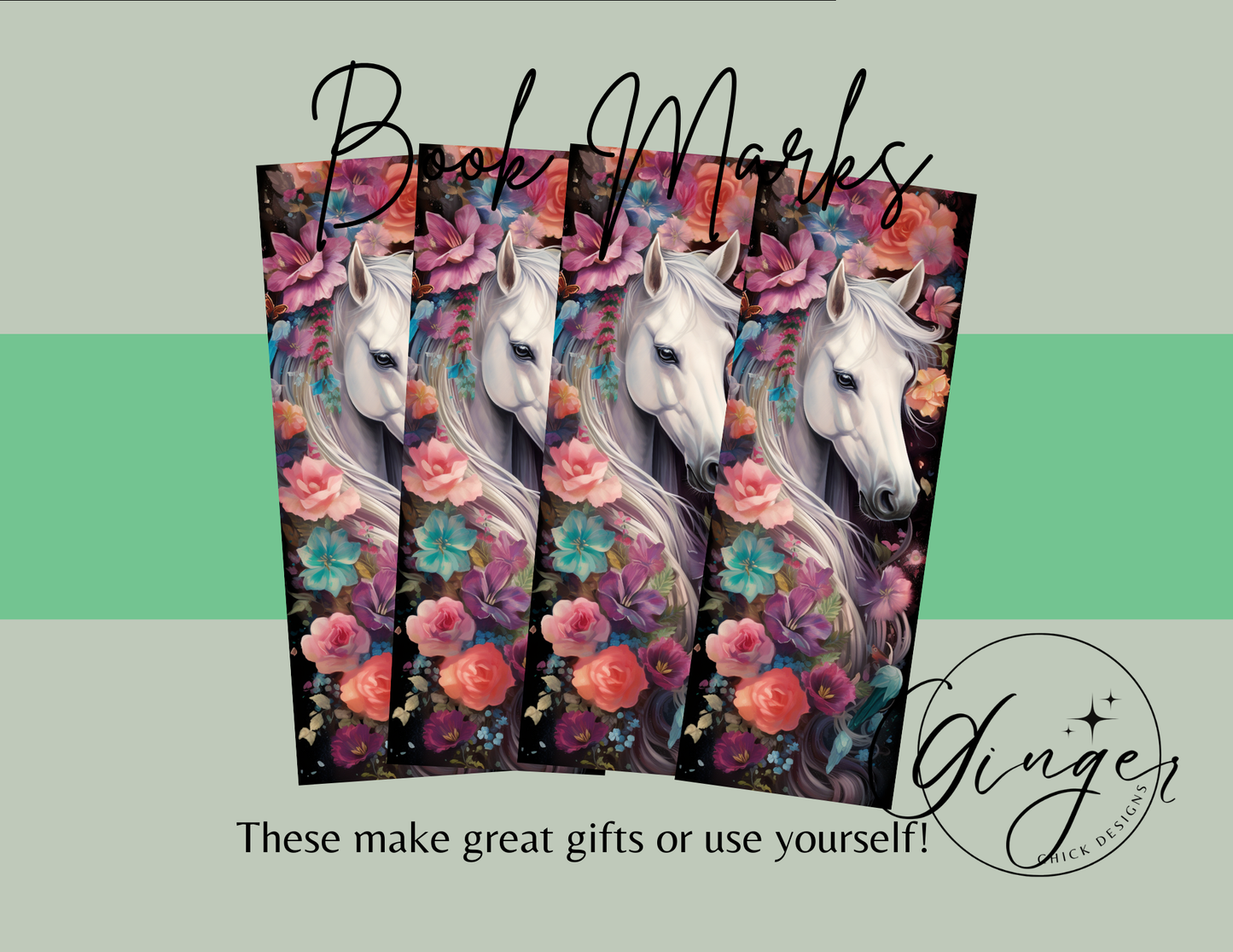 Majestic Horse Bookmark