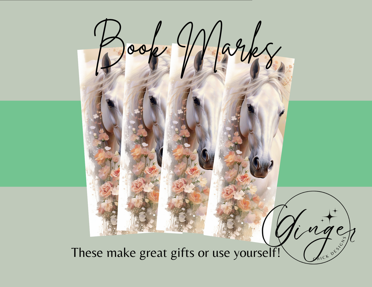 Majestic Horse Bookmark